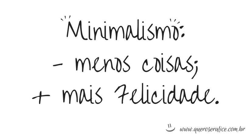 Desafio 30 dias de minimalismo