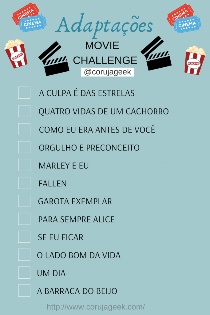 Adaptações Movie Challenge